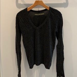 Enza Costa Cashmere Loose V Sweaters